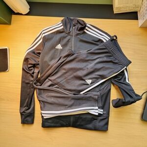 Adidas Women's Black and White Lightweight Suit Size M